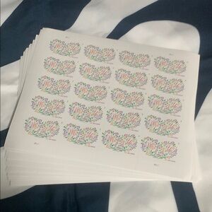 Floral Design Home Stamps